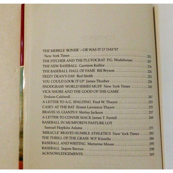 Great Baseball Stories 1990 Garrison Keillor Ray Bradbury Thurber Updike HBDJ - Picture 7 of 7
